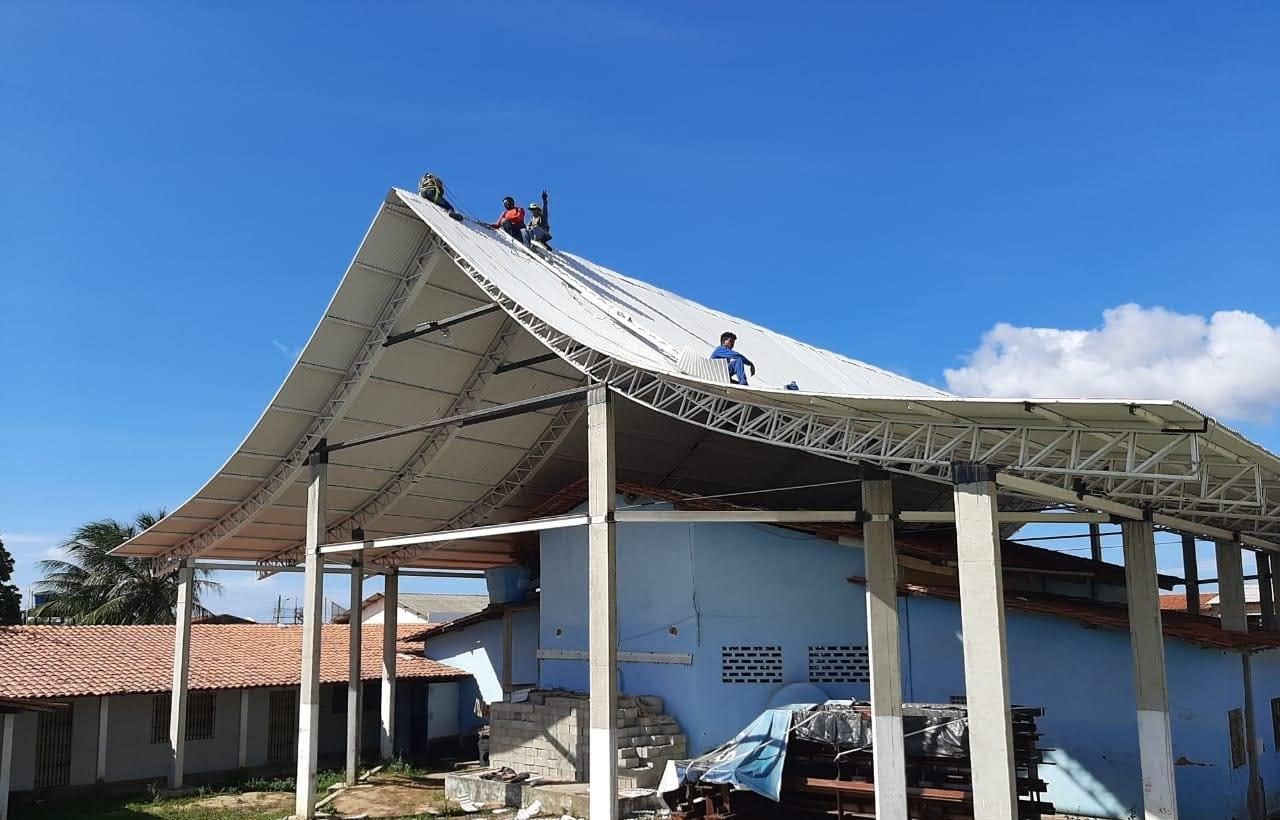 Cobertura Metálica - Igreja da Areinha